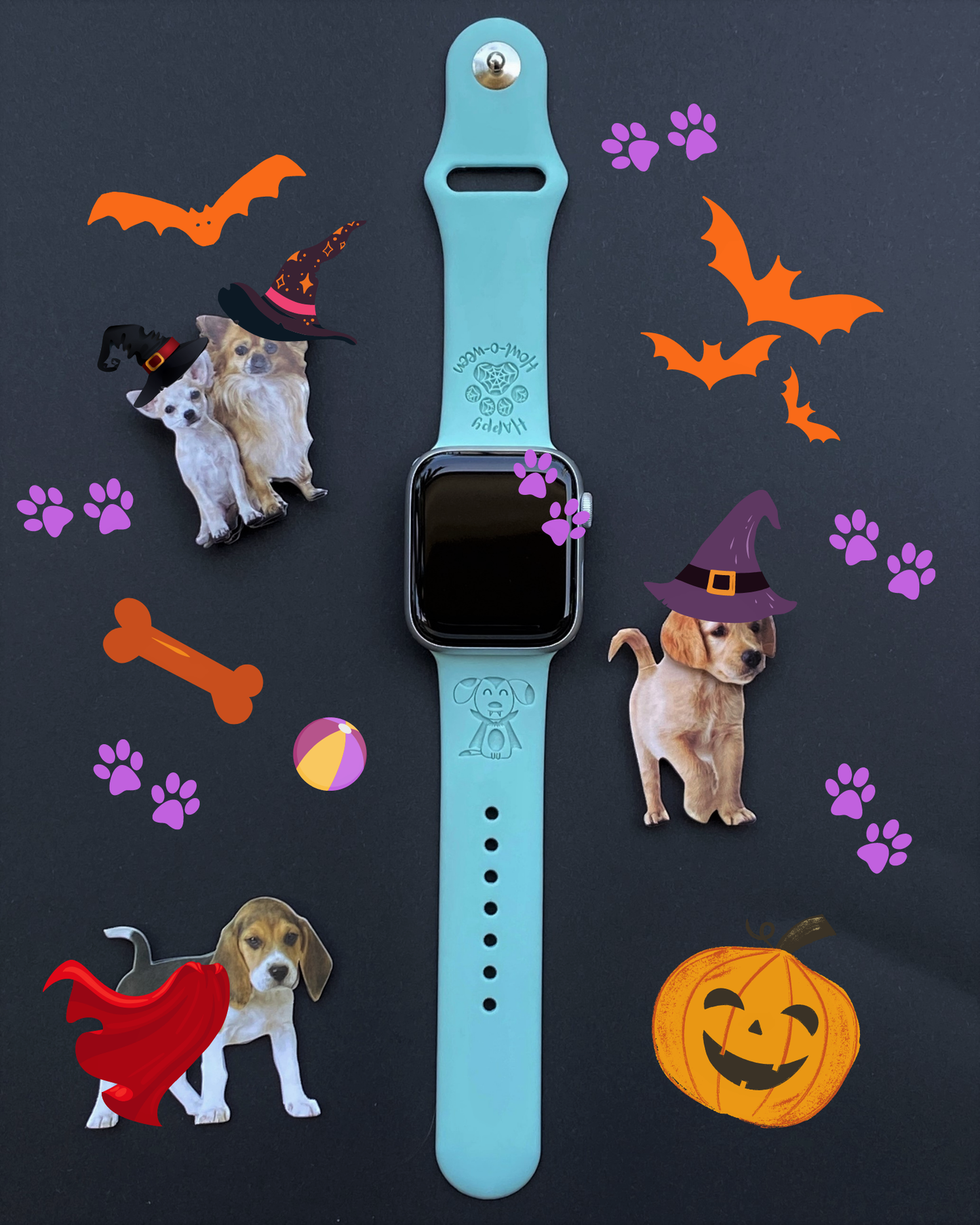 Halloween Dog Apple Watch Band