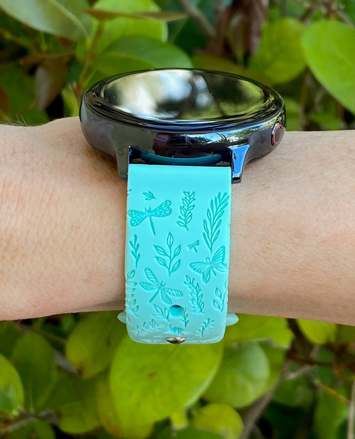 Dragonfly and Butterflies 20mm Samsung Galaxy Watch Band