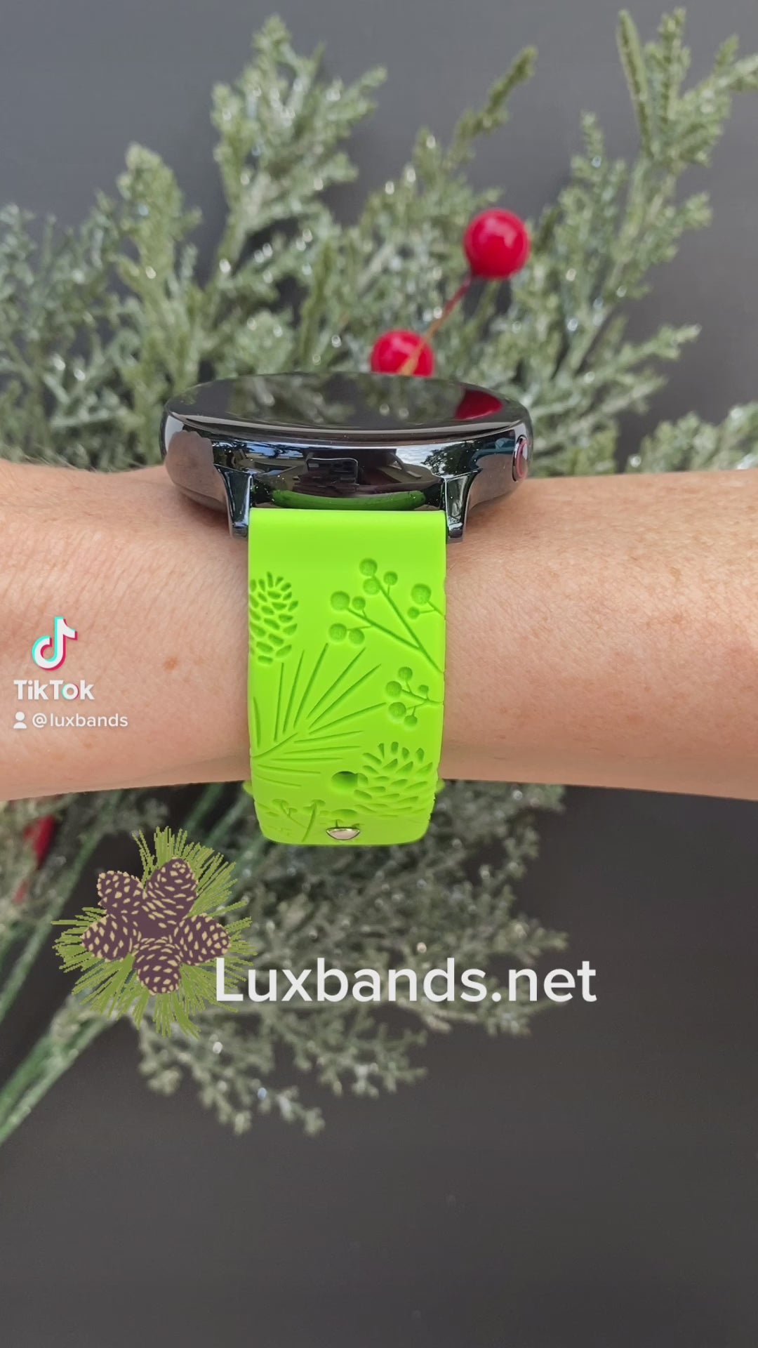 Pineapple 20mm Samsung Galaxy Watch Band – Lux Bands Shop
