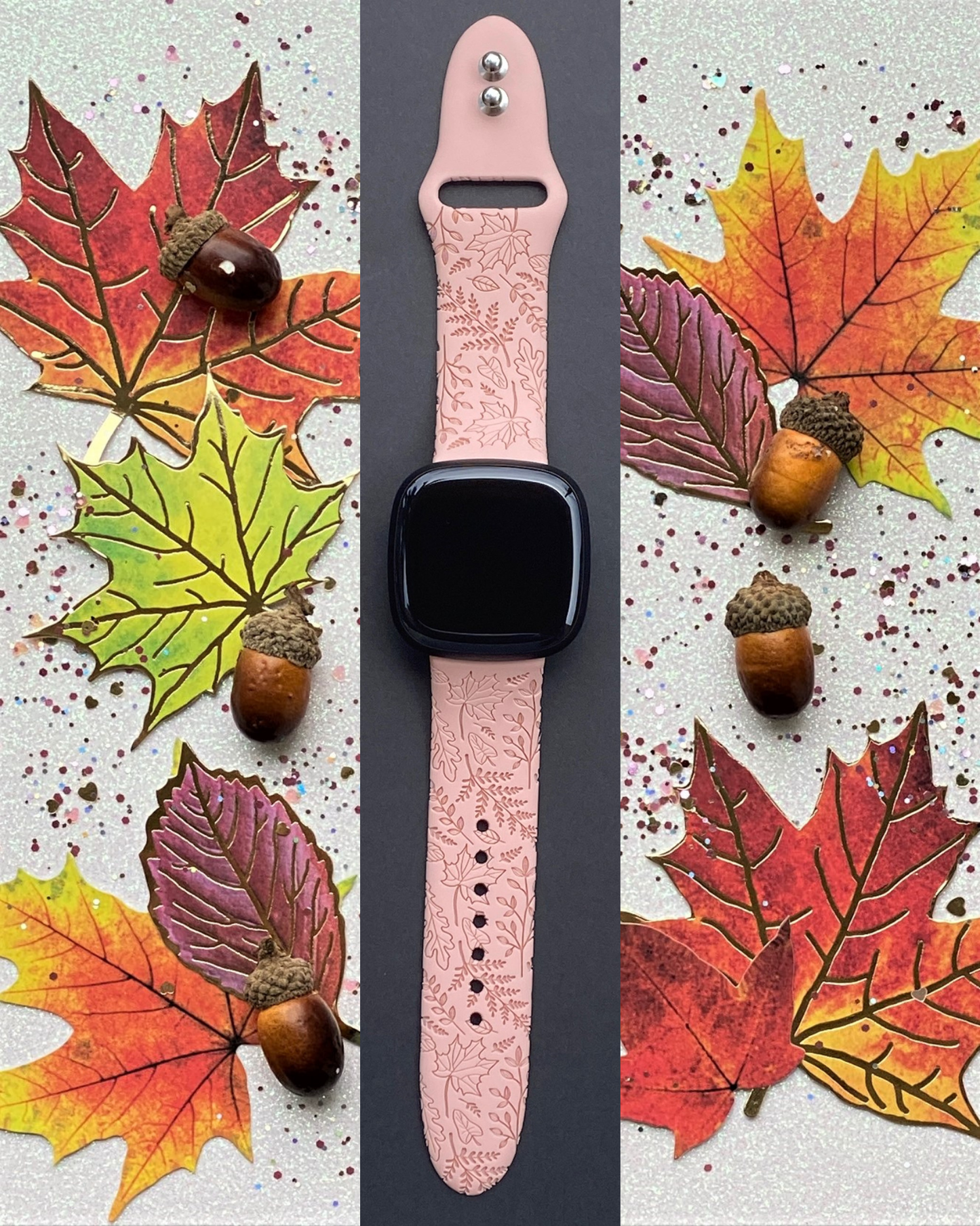 Autumn Leaves Fitbit Versa 3/Versa 4/Sense/Sense 2 Watch Band