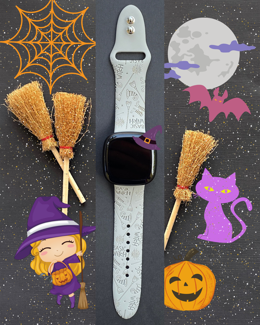 Basic Witch Fitbit Fitbit Versa 3/Versa 4/Sense/Sense 2 Watch Band