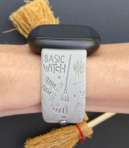 Basic Witch Fitbit Fitbit Versa 3/Versa 4/Sense/Sense 2 Watch Band