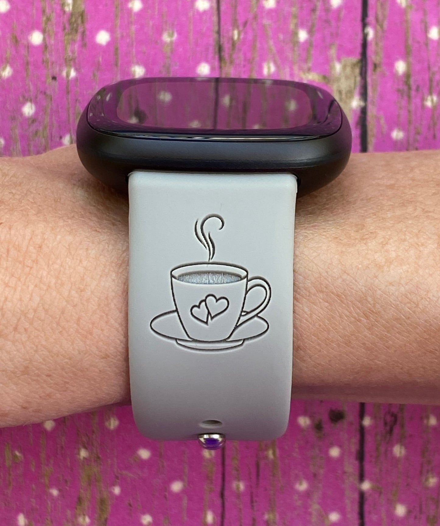 Coffee Fitbit Versa 3/Versa 4/Sense/Sense 2 Watch Band