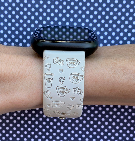 Coffee Love Fitbit Versa 3/Sense Watch Band