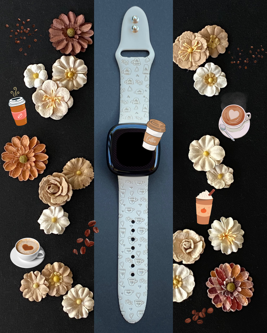 Coffee Love Fitbit Versa 3/Sense Watch Band