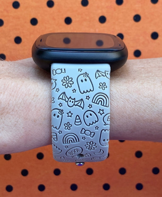 Cute Halloween Fitbit Versa 3/Versa 4/Sense/Sense 2 Watch Band