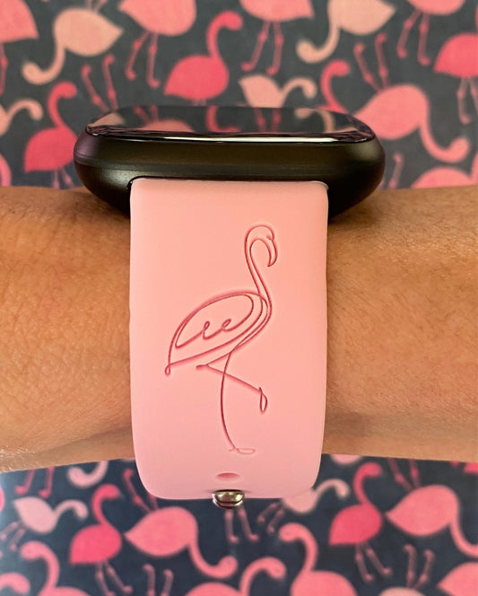 Flamingo Fitbit Versa 3/Versa 4/Sense/Sense 2 Watch Band