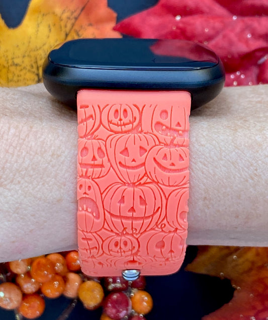 Pumpkins Fitbit Versa 3/Versa 4/Sense/Sense 2 Watch Band