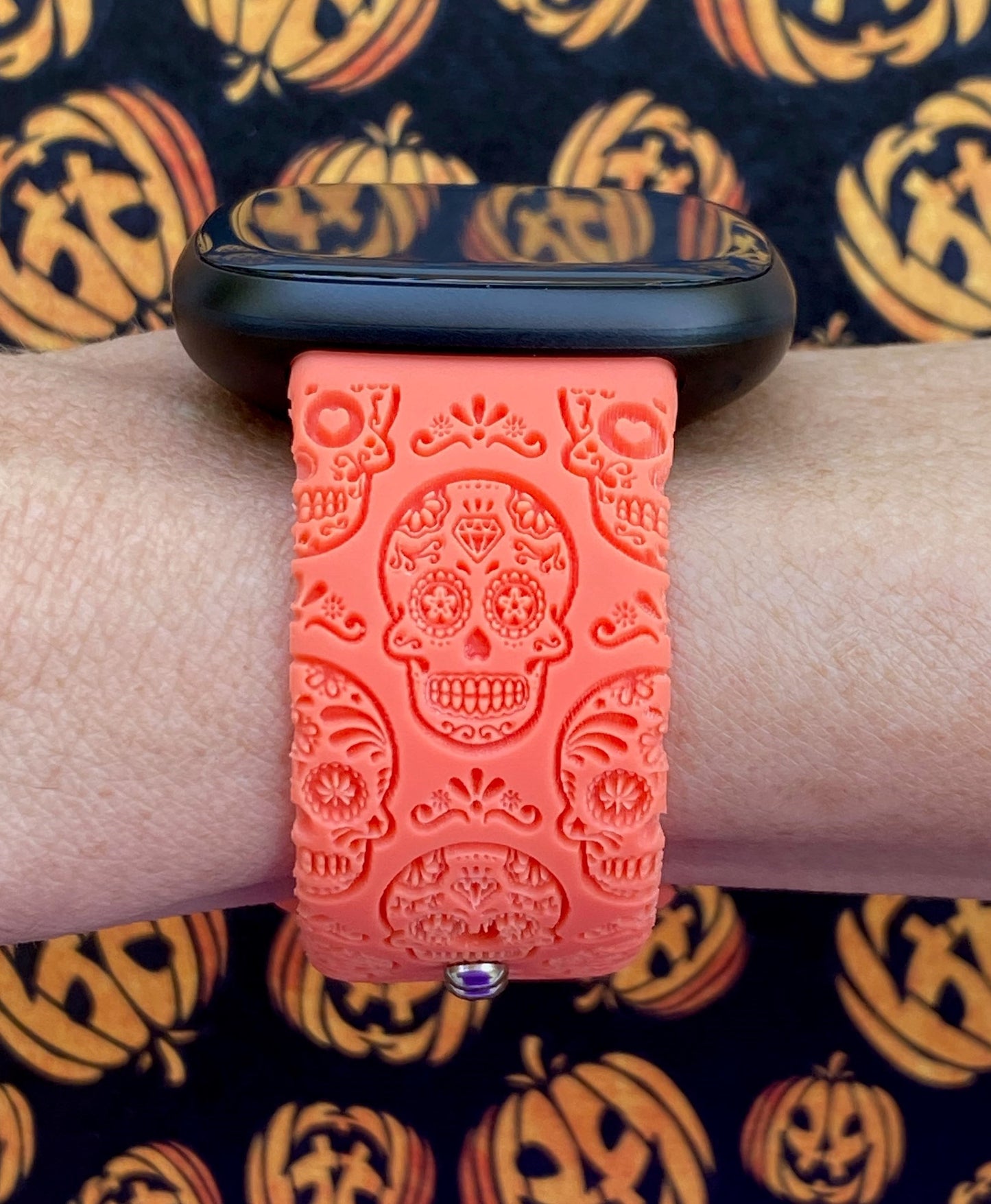 Skulls Fitbit Versa 3/Versa 4/Sense/Sense 2 Watch Band