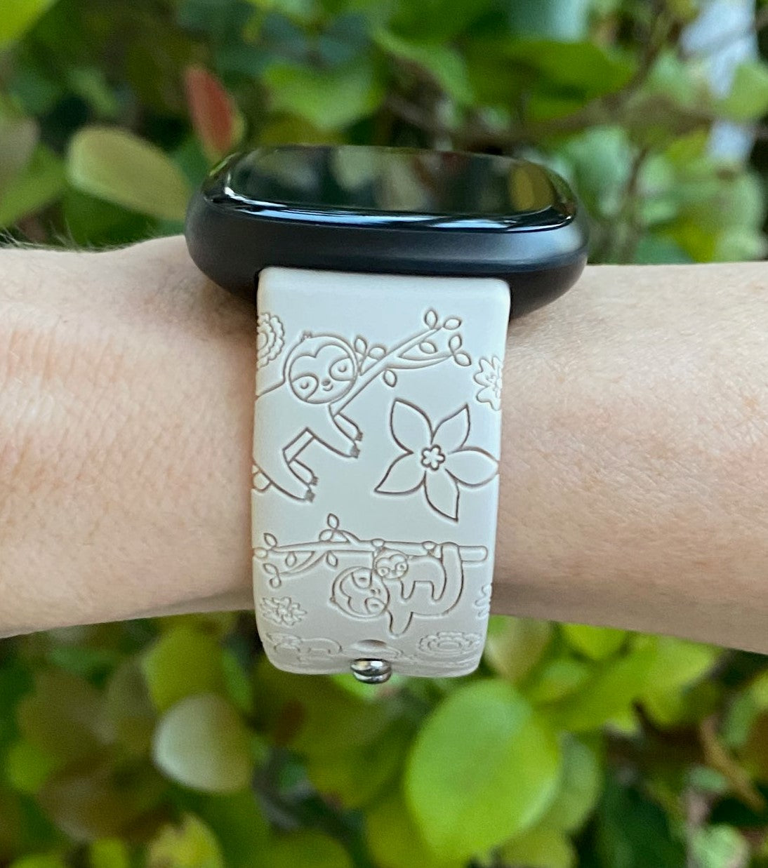 Amazon Personalized Fitbit Versa Bands Sloth Fitbit Versa 3/Versa