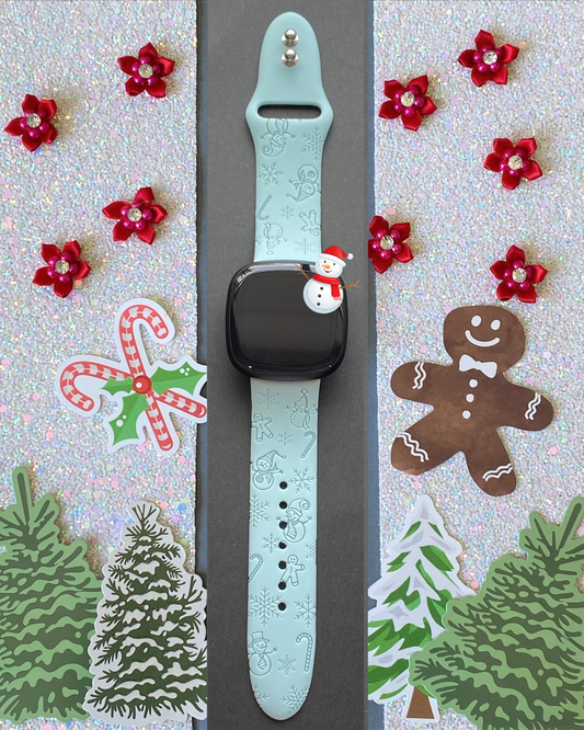 Winter Wonderland Fitbit Versa 3/Versa 4/Sense/Sense 2 Watch Band