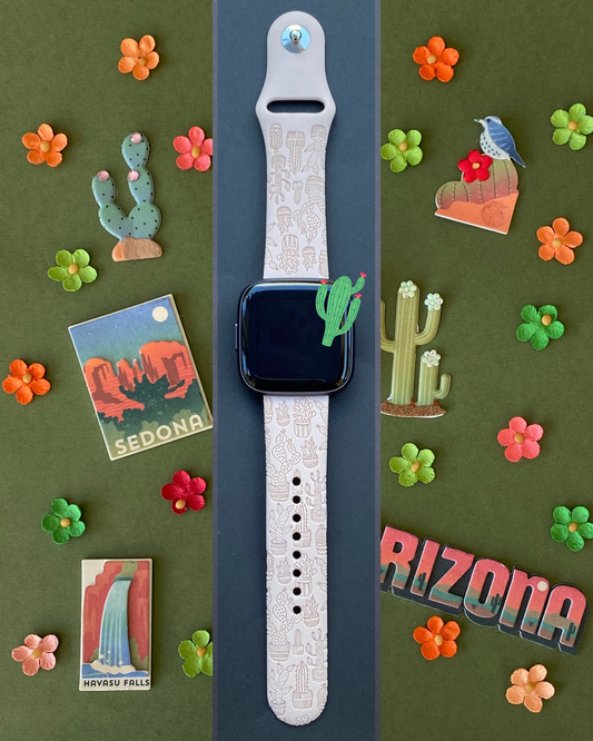 Cactus Succulents Fitbit Versa 1/2 Watch Band