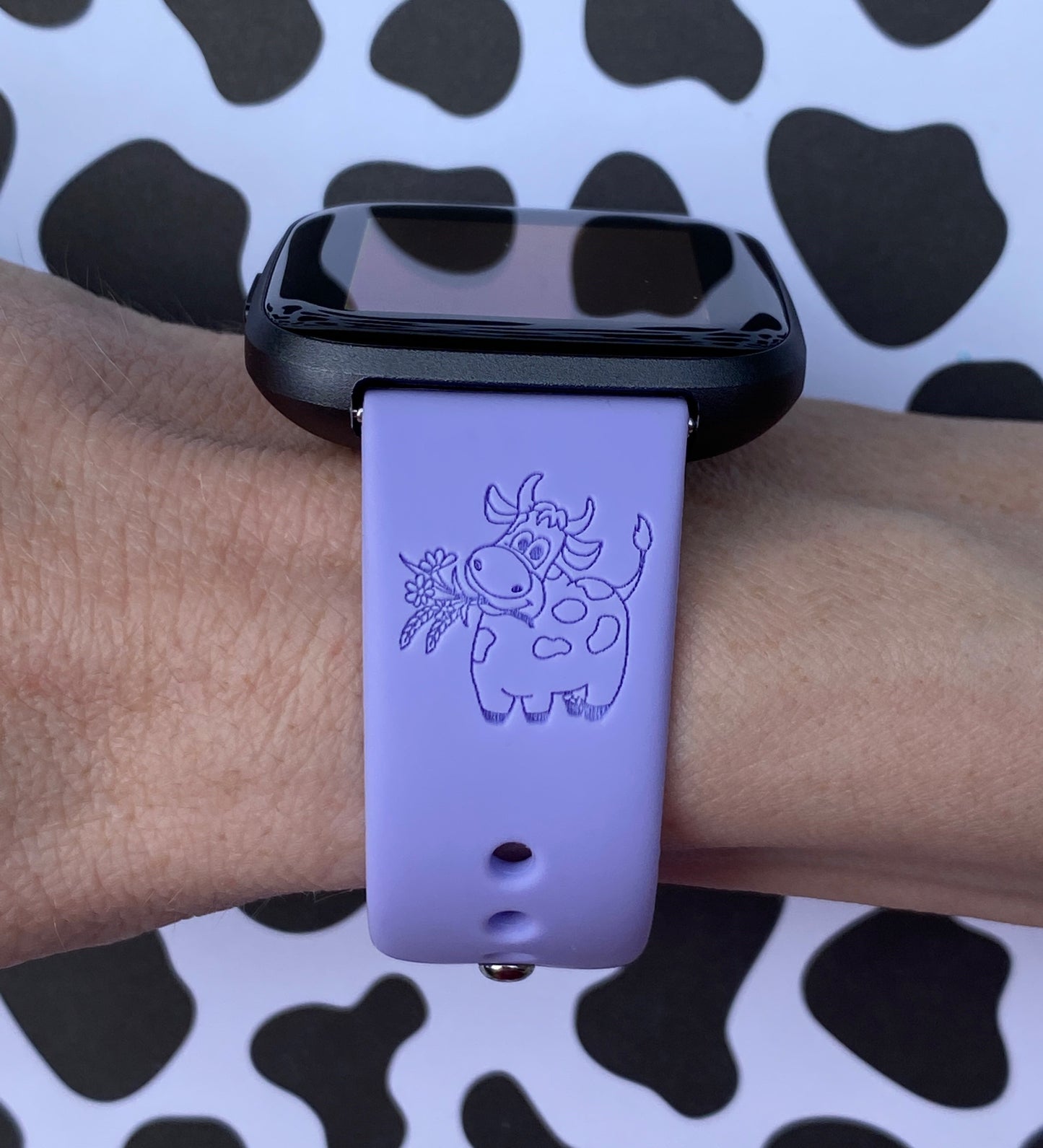 Cow Fitbit Versa 1/2 Watch Band