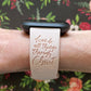 Cross  and Verse Fitbit Versa 1/2 Watch Band