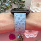 Flower and Leaves Fitbit Versa 1/2 Watch Band