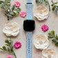 Flower and Leaves Fitbit Versa 1/2 Watch Band