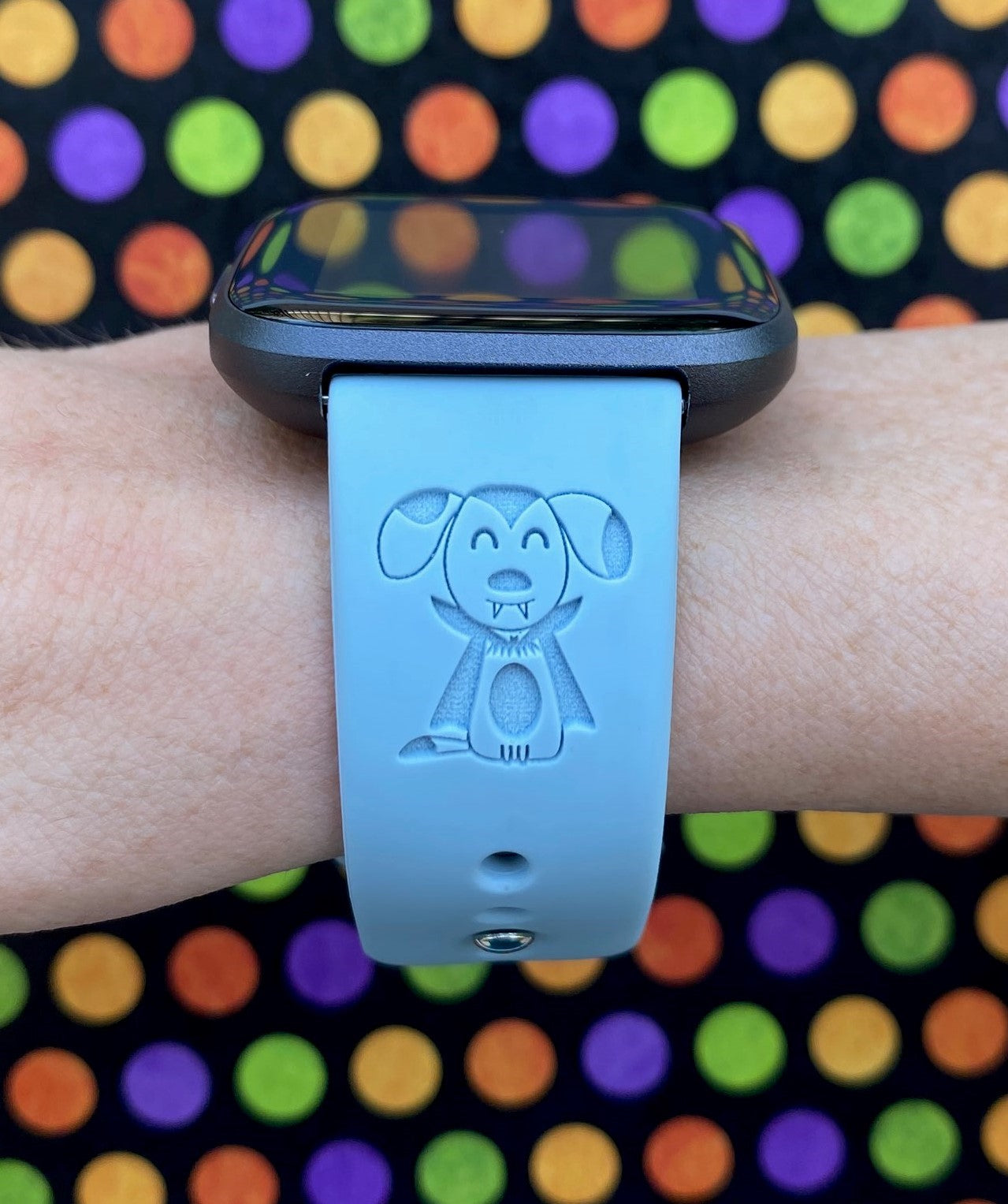 Halloween Dog Fitbit Versa 1/2 Watch Band