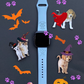 Halloween Dog Fitbit Versa 1/2 Watch Band