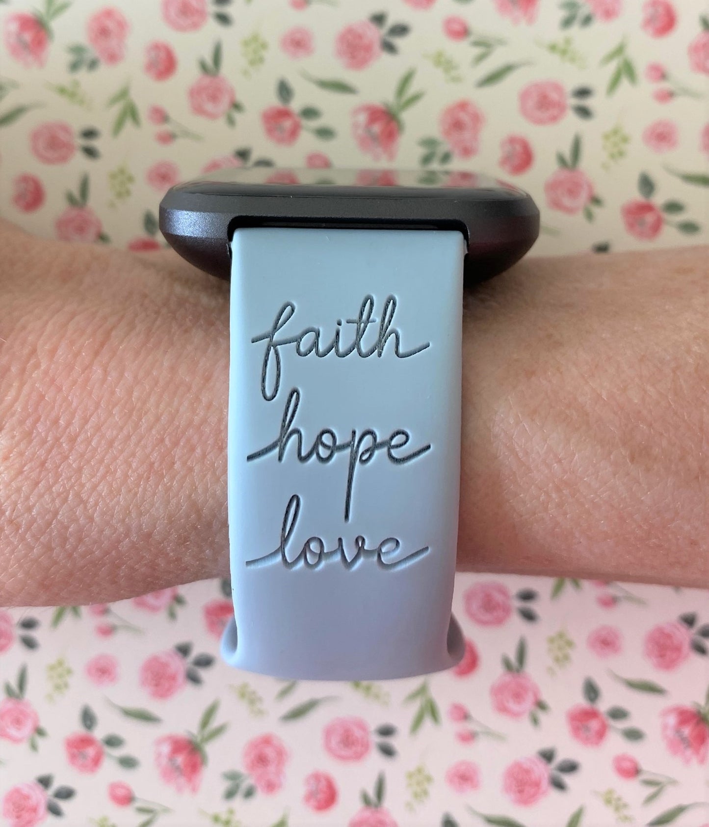 Faith Hope Love Fitbit Versa 1/2 Watch Band