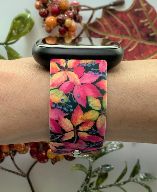 Fall Leaves Fitbit Versa 3/Versa 4/Sense/Sense 2 Watch Band