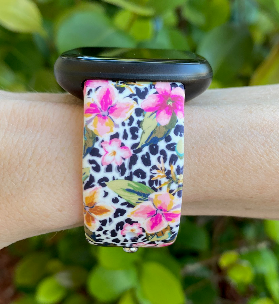 Tropical Leopard Fitbit Versa 1/2 Watch Band