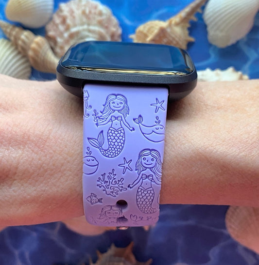 Mermaid Fitbit Versa 1/2 Watch Band