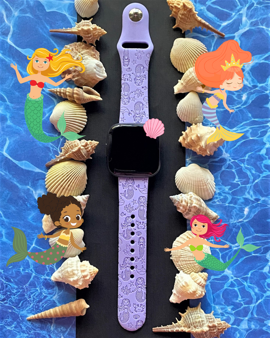 Mermaid Fitbit Versa 1/2 Watch Band