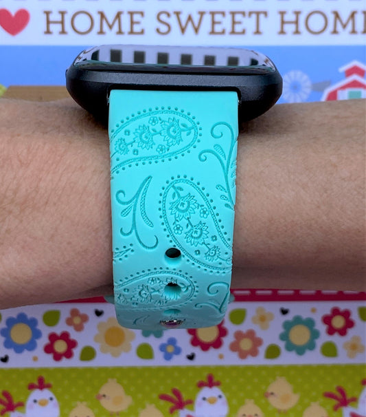 Paisley Fitbit Versa 1/2 Watch Band