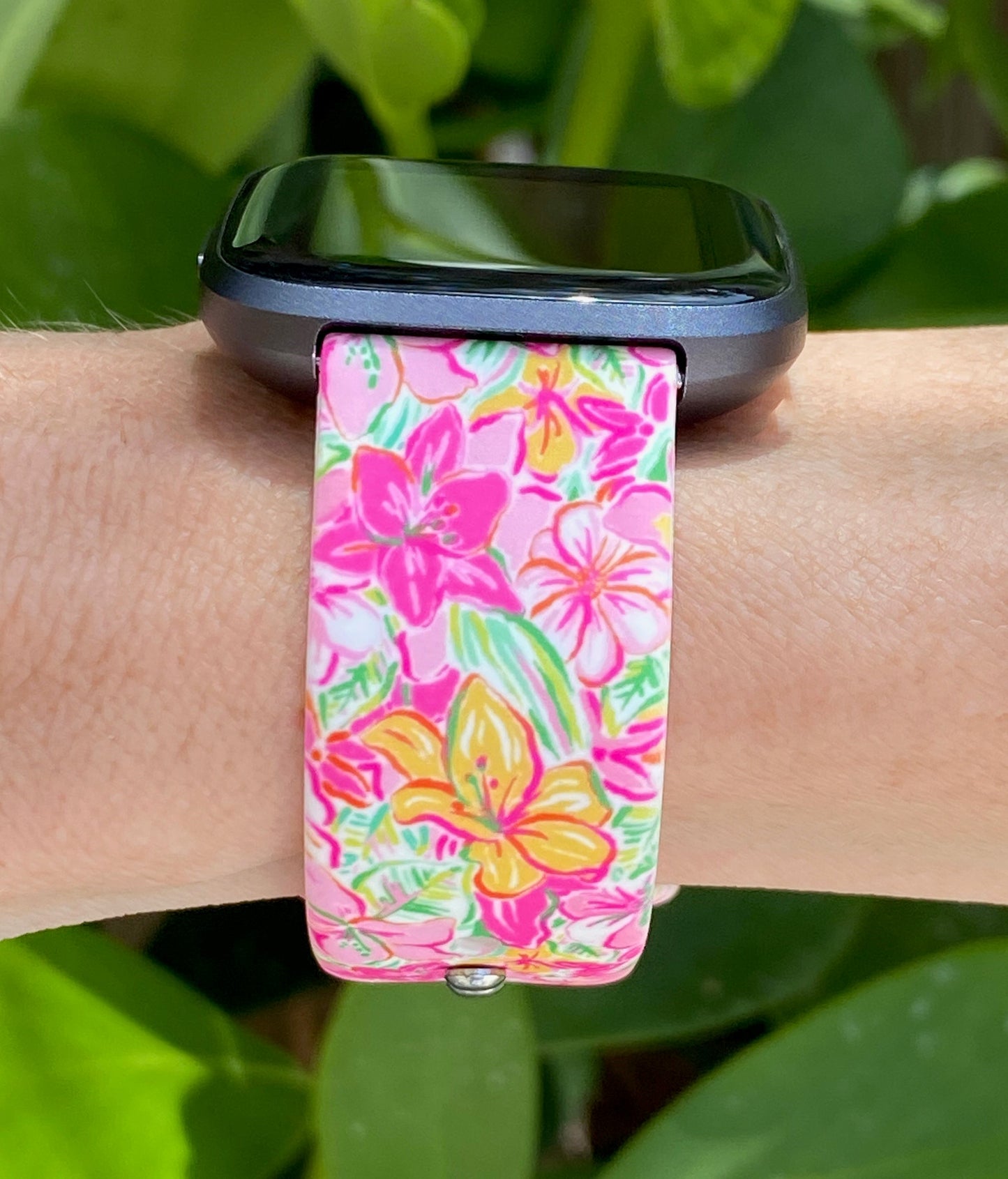 Pink Tropics Fitbit Versa 1/2 Watch Band