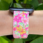 Pink Tropics Fitbit Versa 3/Versa 4/Sense/Sense 2 Watch Band