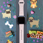 Pug Fitbit Versa 1/2 Watch Band