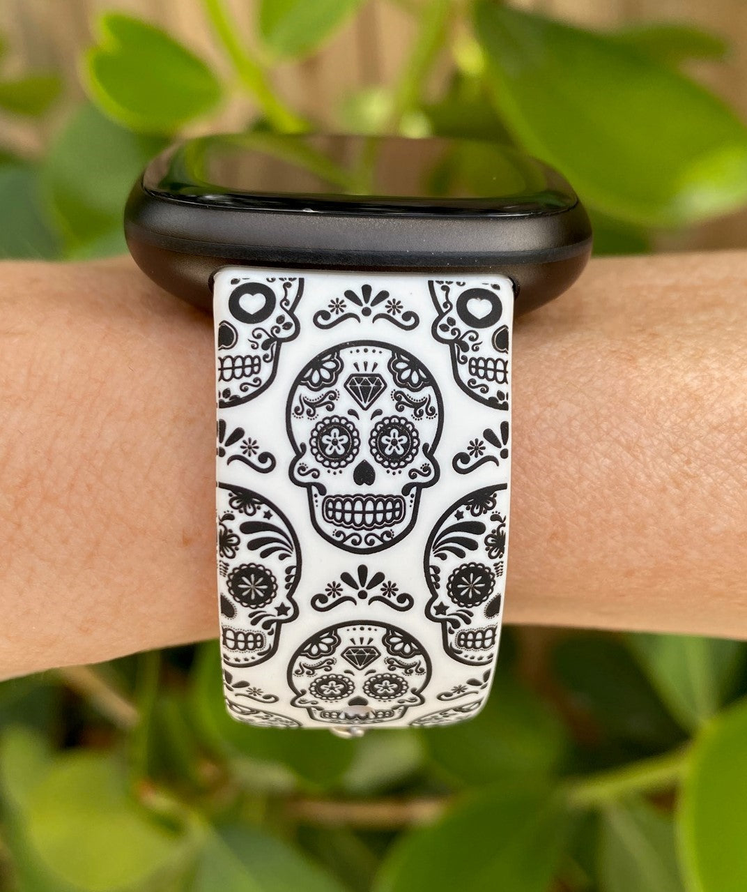 Skulls Halloween Fitbit Versa 1/2 Watch Band