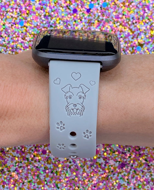 Schnauzer Fitbit Versa 1/2 Watch Band