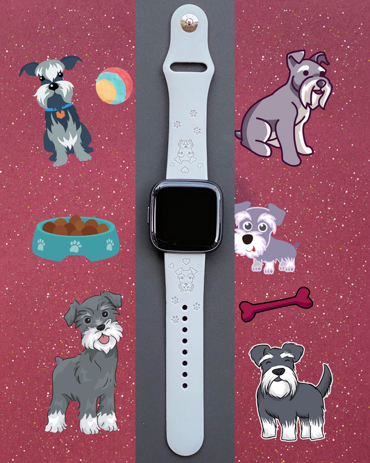 Schnauzer Fitbit Versa 1/2 Watch Band