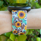 Western Sunflower Fitbit Versa 1/2 Watch Band