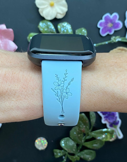 Wildflower Fitbit Versa 1/2 Watch Band