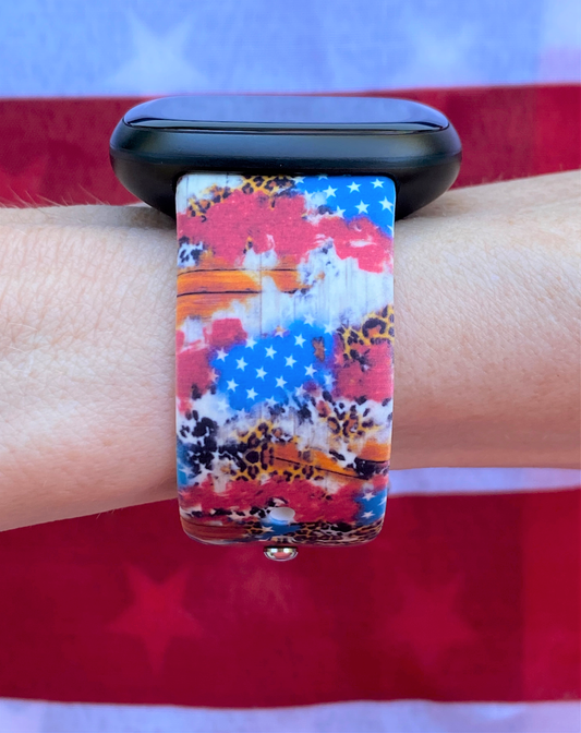 Flag Fitbit Versa 3/Versa 4/Sense/Sense 2 Watch Band