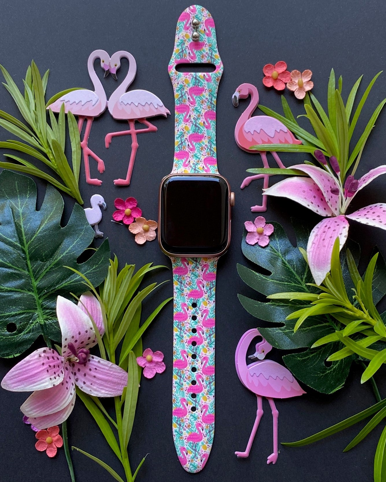 Flamingo Apple Watch Band