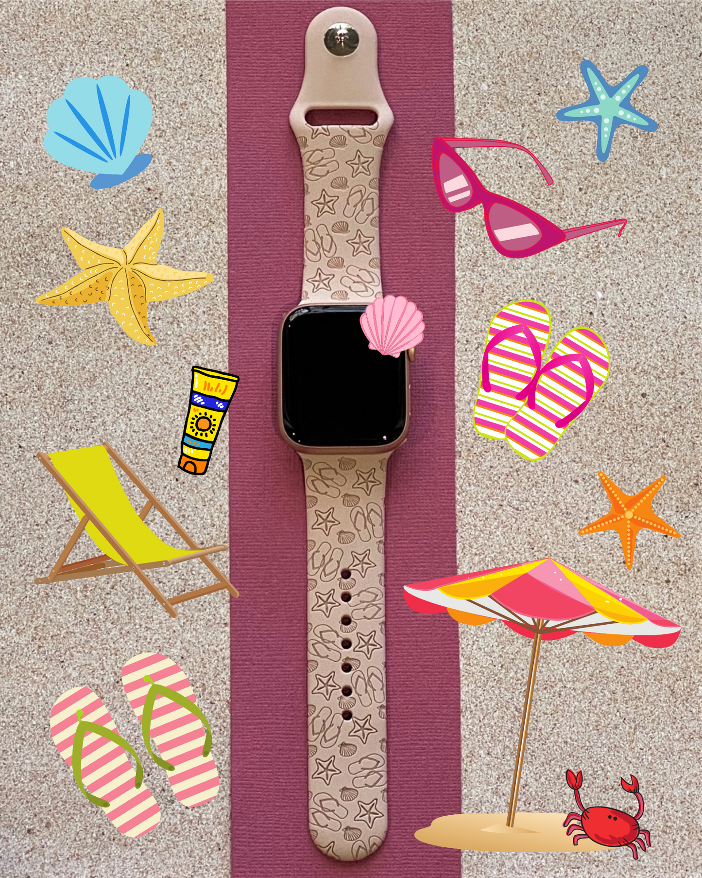Sandals Apple Watch Band