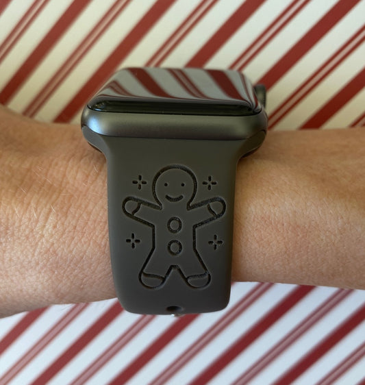 Gingerbread Christmas Apple Watch Band