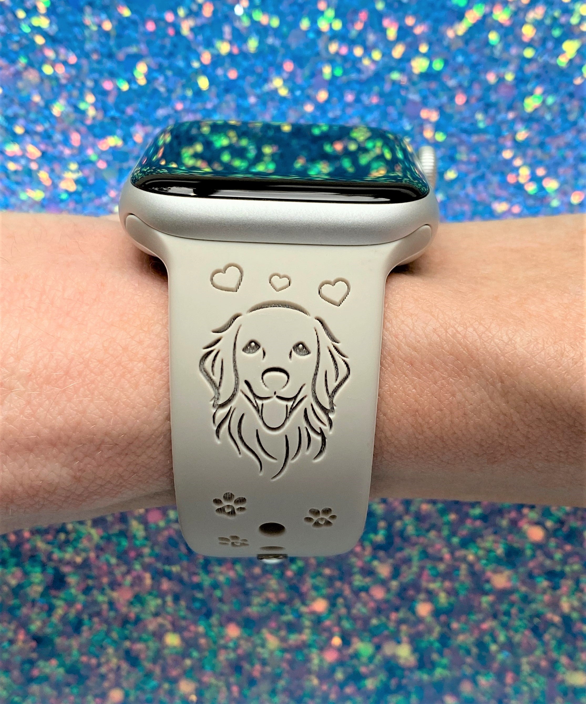 Golden retriever 2024 apple watch band