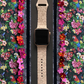Pink Sand Hibiscus Apple Watch Band