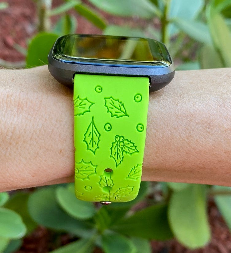 Green fitbit clearance versa band