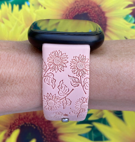 Sunflower Fitbit Versa 3/Versa 4/Sense/Sense 2 Watch Band