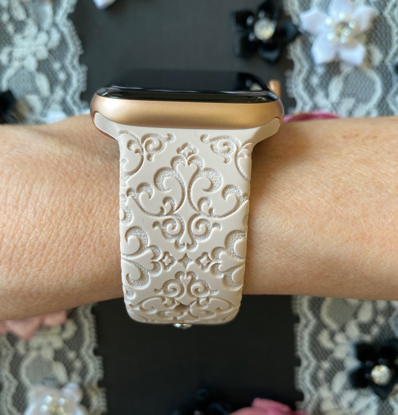 Elegant Lace Apple Watch Band