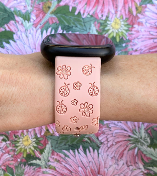 Ladybug Fitbit Versa 3/Versa 4/Sense/Sense 2 Watch Band