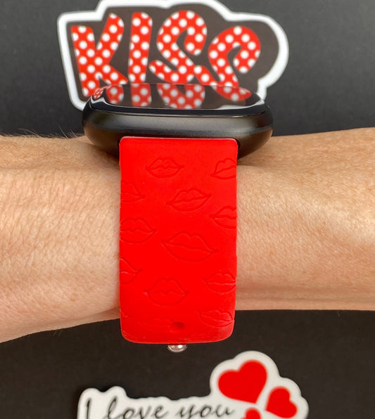 Kisses Fitbit Versa 3/Versa 4/Sense/Sense 2 Watch Band