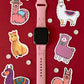 Llama Apple Watch Band