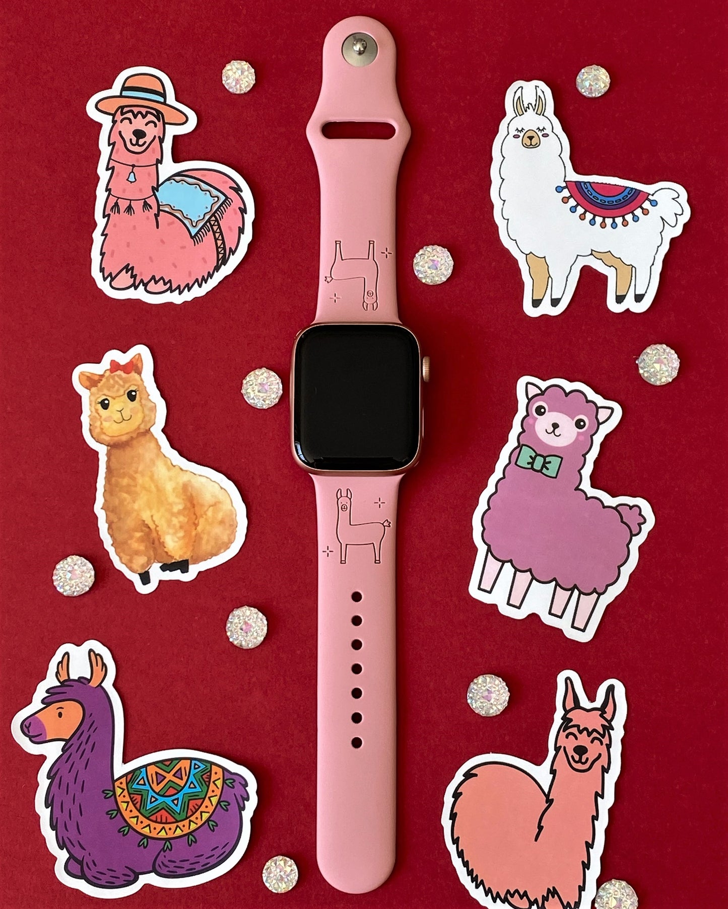 Llama Apple Watch Band