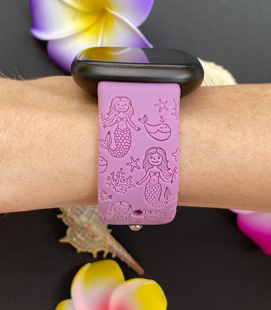 Mermaid Fitbit Versa 3/Versa 4/Sense/Sense 2 Watch Band